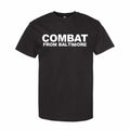 Combat from Baltimore black t-shirt